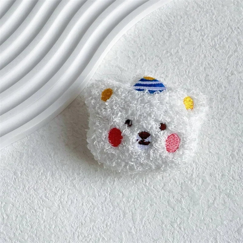 Support Grip Peluche Kawaii – Anneau Pliable | iPhone Samsung | 14 Coloris