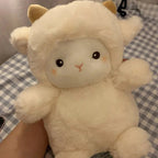 25cm Super Cute Sheep Plush Dolls Kawaii Rabbit  Alpaca Toys Stuffed Soft Animal Pillow Birthday Wedding Party Throw Toys TechVisio