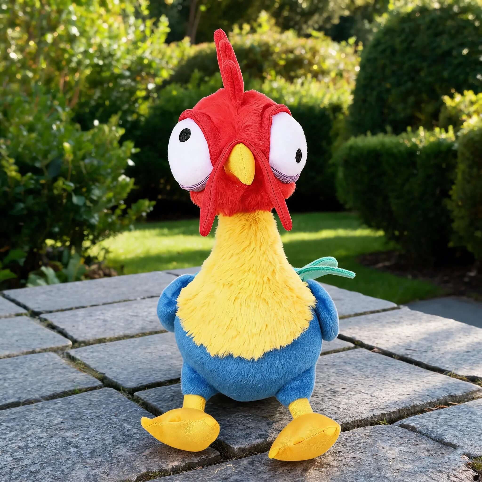 Peluche Heihei le Coq Vaiana 28cm – Doudou Film Cadeau Enfant TechVisio