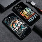 Coque Xiaomi Redmi Note Pêche Nash Fishing – Silicone TPU Souple, Redmi Note 10 à 15 Pro TechVisio