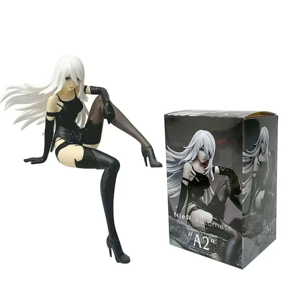 15Cm Anime Original SEGA Nier:automata Ver1.1A 2B Yorha No. 2 Type B Premium Chokonose Figure PVC Model Collectible Toys TechVisio