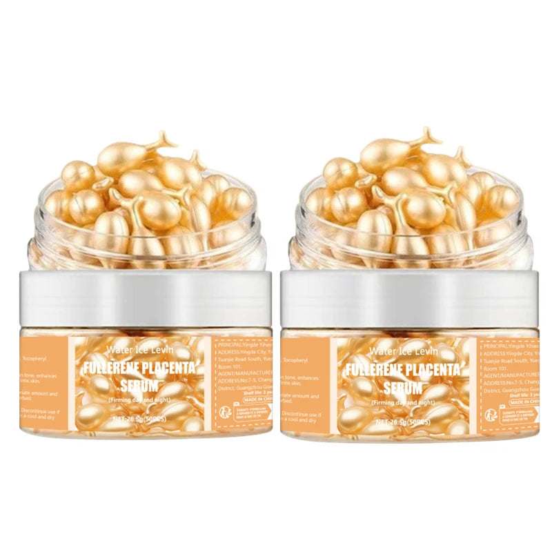 50Pcs Collagen Face Care Capsules Serum Spot Acne Wrinkle Remover Firming Whitening Hyaluronic Acid Essence Skin Care New style TechVisio