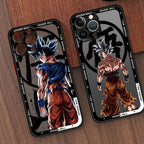 Soft Edge Case for iPhone 13 Mini 11 11 Plus 16 12 15 Pro MAX 14 XS 8 7 SE XR 16 Plus 12Pro 14Pro Hot Blooded Anime Goku TechVisio
