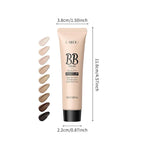 BB Cream Base Makeup Long Lasting Waterproof Brighten Skin Tone Cover Blemishes 30ml Concealer Foundation Liquid Face Makeup TechVisio