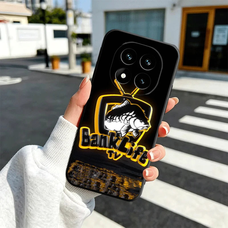 Xiaomi Redmi Note Pêche Nash Fishing Hülle – Weiches TPU Silikon, Redmi Note 10 bis 15 Pro