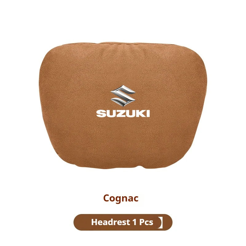 Coussin Appuie-Tête & Lombaire Voiture – Suzuki | 10 Coloris