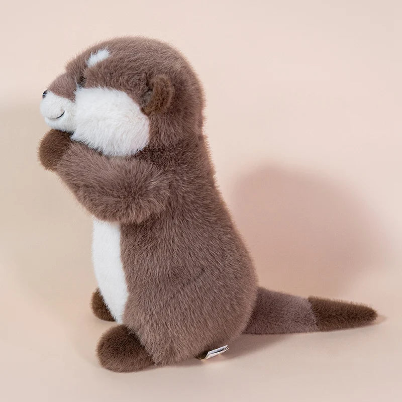 Peluche Loutre Bras Magnétiques 25cm ou 35cm – Doudou Cadeau TechVisio