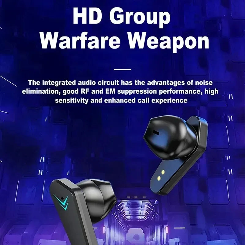 Écouteurs Gaming TWS X15 – 65ms | BT 5.1 | HiFi | Waterproof