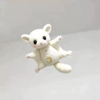 New Cute Soft Sugar Glider Plush Keychain Mini Flying Squirrel Bag Charm Fluffy Stuffed Animal Pendant Bag Accessories TechVisio