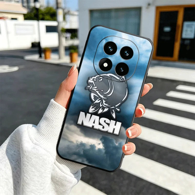 Xiaomi Redmi Note Pêche Nash Fishing Hülle – Weiches TPU Silikon, Redmi Note 10 bis 15 Pro