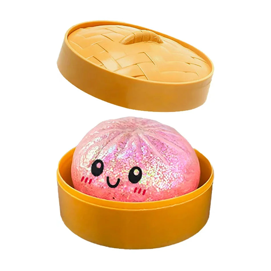 Squishy Anti-Stress Bao Ravioli – Fidget Toy TPR, Slow Rising