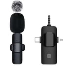 Micro Lavalier Sans Fil 2.4G Basix — Anti-bruit iPhone Android TechVisio
