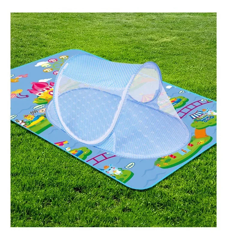 0-3Years Portable Foldable Baby Netting Polyes Newborn Sleep Bed Travel Baby Mosquito Nets Travel Bed Netting Play Tent Children TechVisio