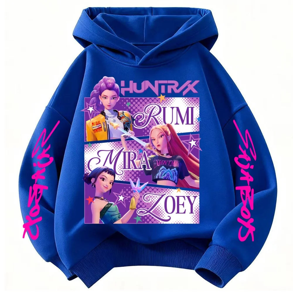 2026 Fall Magic Fantasy Hoodie for Girls Boys Cute Princess Style Pullover Sweatshirt Trendy Korean Style Daily Casual Wear TechVisio