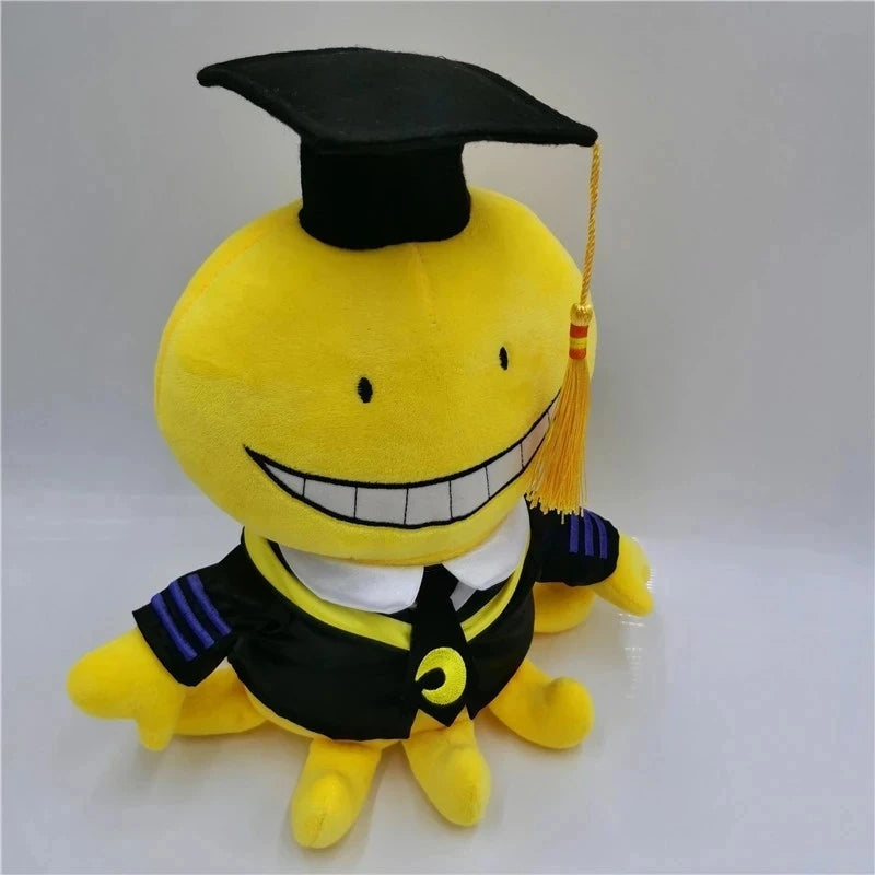 Animals Octopus doll Korosensei Koro Sensei Teacher Plush Stuffed Toys Cartoon Dolls Graduate Kids Assassination Classroom TechVisio