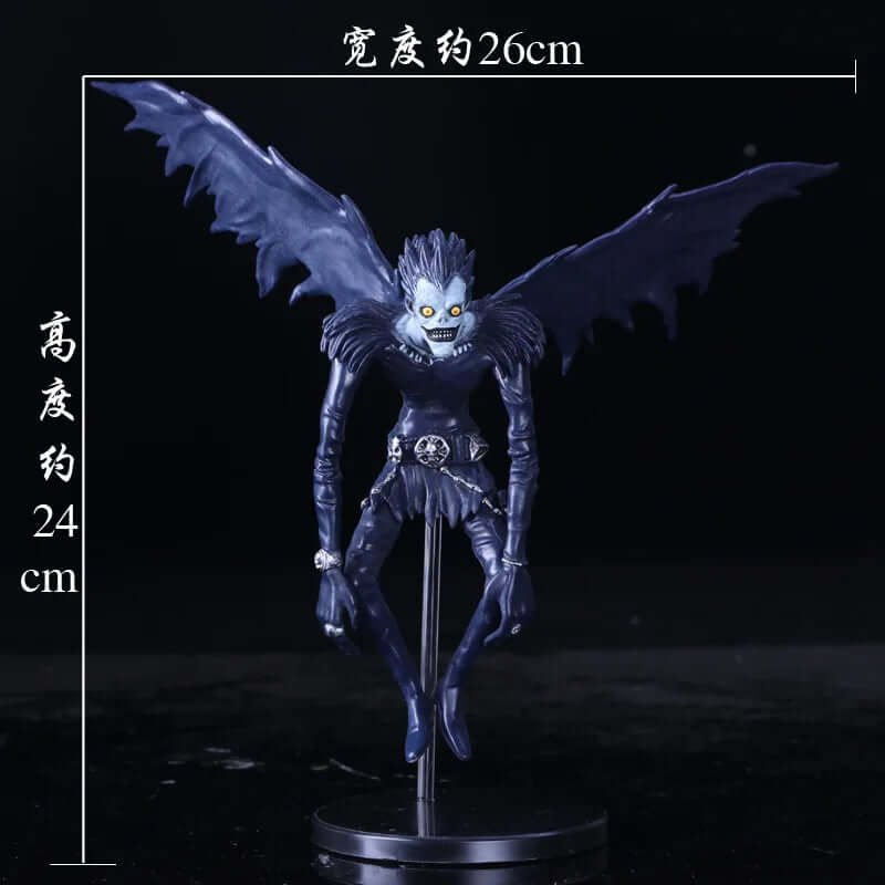 24CM Anime Figure DEATH NOTE Ryuk Yagami Light MisaMisa PVC Standing Model Pose Children Collection Gift Ornaments Sculpture TechVisio