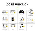 Console Rétro Portable 64Go – 20 000 Jeux | Écran IPS 4,5" | Batterie 3000mAh TechVisio