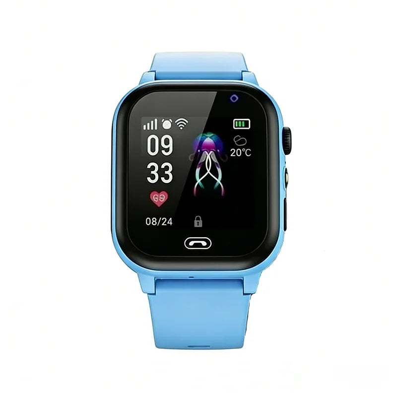 Montre Connectée Enfant GPS SOS Appel Vidéo Caméra HD – Garçon Fille Étanche