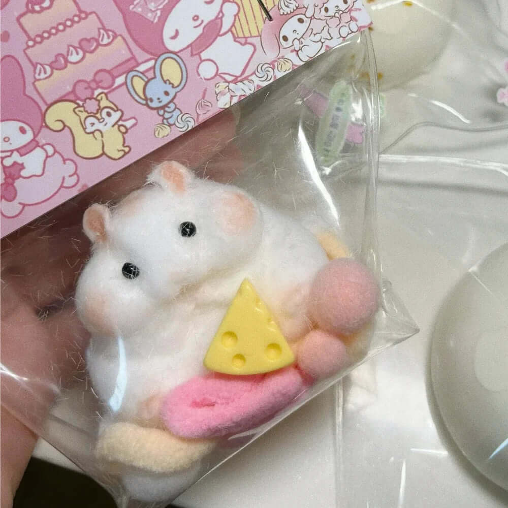 Taba Squishy Toy Mushy Silicone Mochi Toy Fuzzy Cute Hamster Handmade NEW Fidget Toy Relief  Stress Relax Gift TechVisio