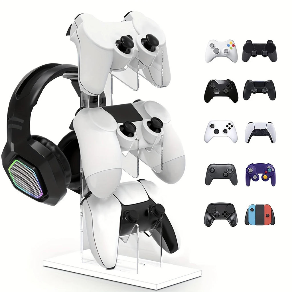 Halterung für Controller & Gaming-Headset LOKPAD – 3 Stufen | PS5 PS4 | 4 Farben
