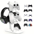 Support Manette & Casque Gaming LOKPAD – 3 Niveaux | PS5 PS4 | 4 Coloris TechVisio