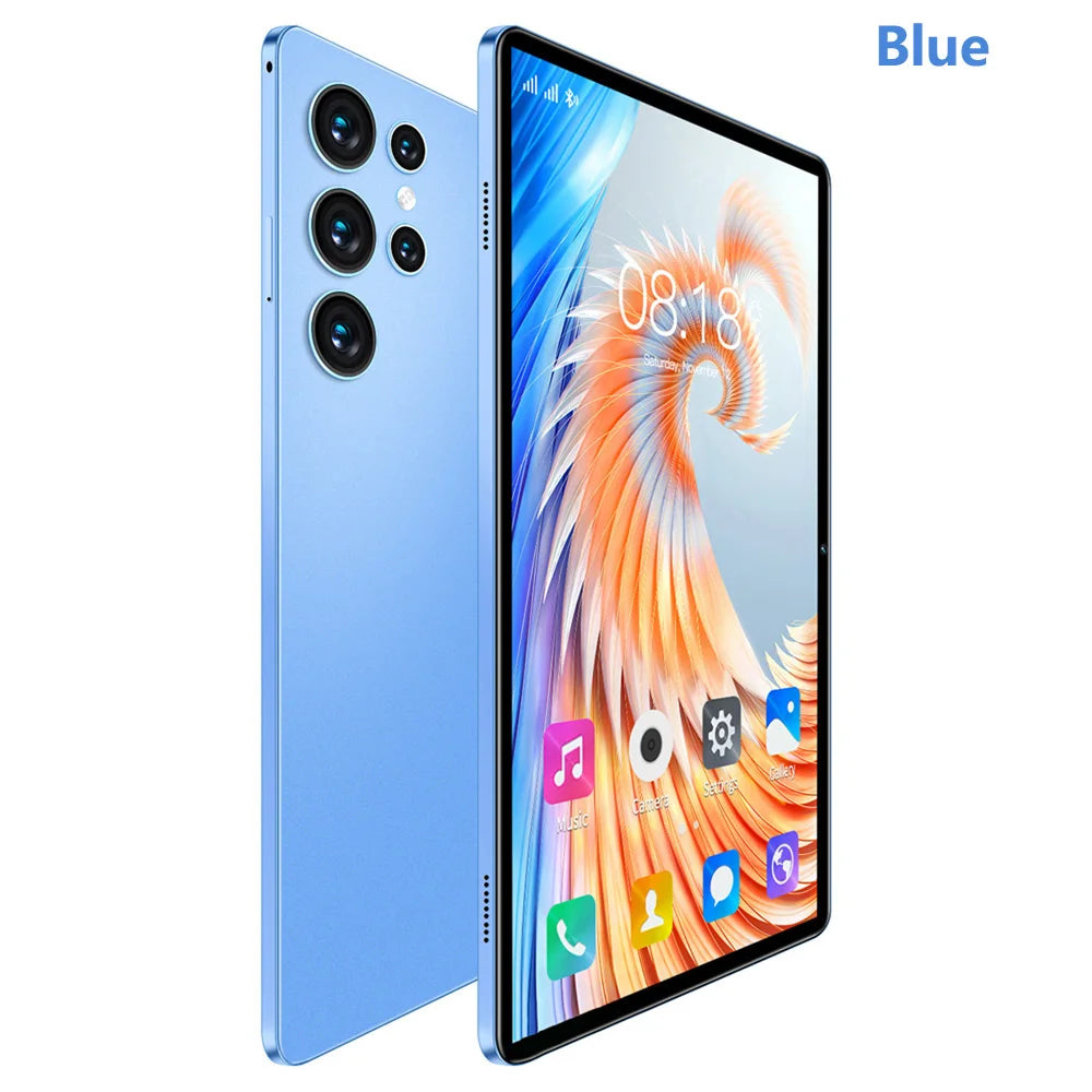 BDF-H39 New Upgraded Version 5G Android Tablets 10.1 Inch Octa Core 6GB+128GB Rom 4G Dual SIM Dual WiFi Education Tablet 6000mAh TechVisio