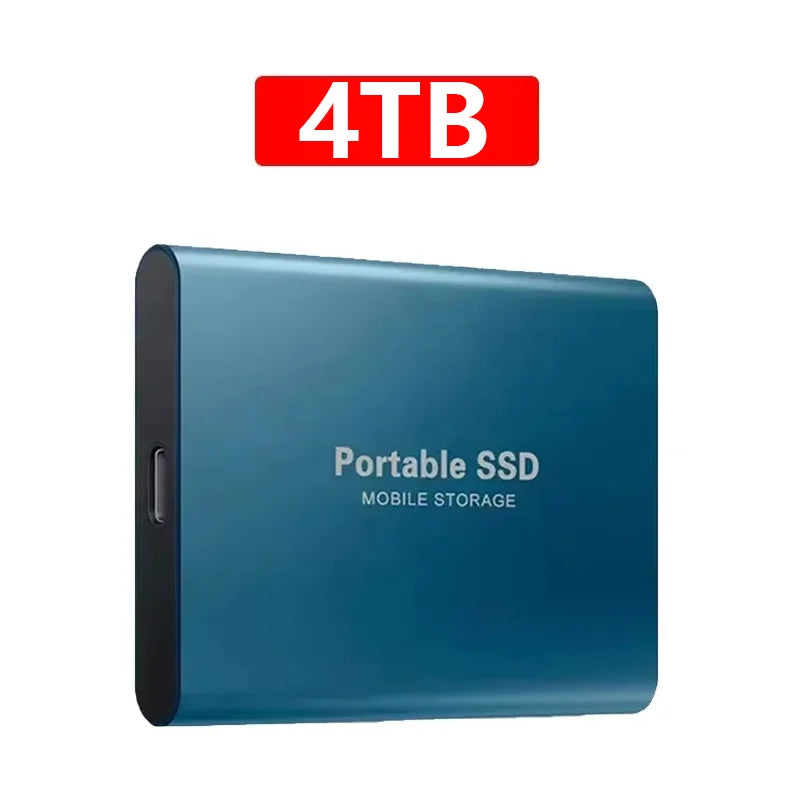 Stoßfeste externe tragbare SSD – 1 TB bis 16 TB, USB 3.2 Typ-C, Windows & Mac