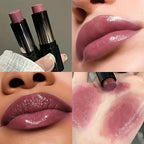 Lipstick red brown lipstick waterproof moisturizing mirror lipstick lip gloss natural long-lasting makeup Valentine's Day gift TechVisio