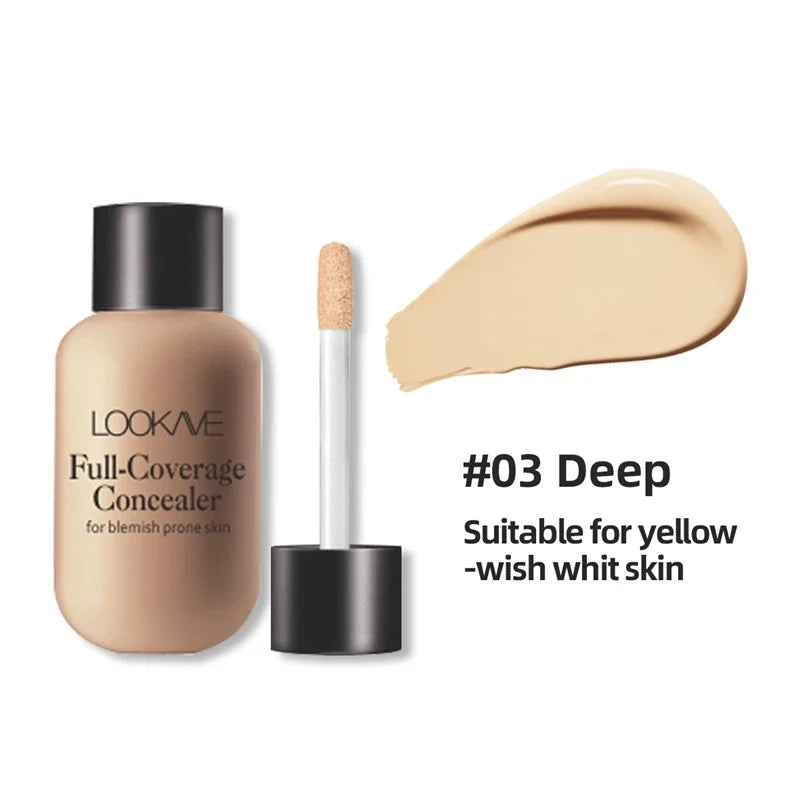 LAIKOU BB Cream 18 Hour Longlasting Liquid Foundation Waterproof Anti-acne Marks Flawless Natural Face Base Makeup Moisturize TechVisio