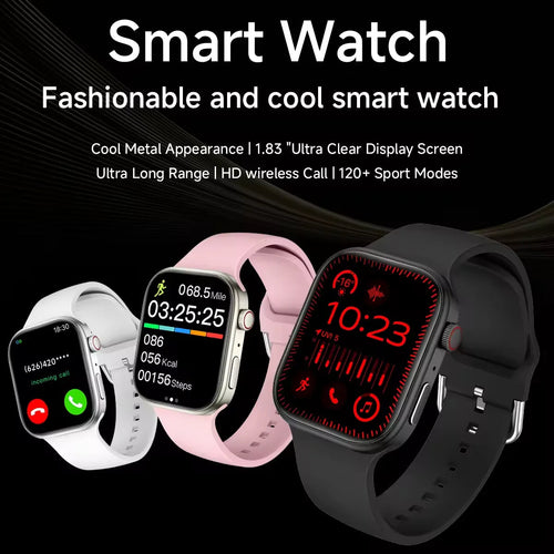 Smartwatch Appel Sans Fil Multi-Sport Notifications – Homme Femme iPhone Android TechVisio