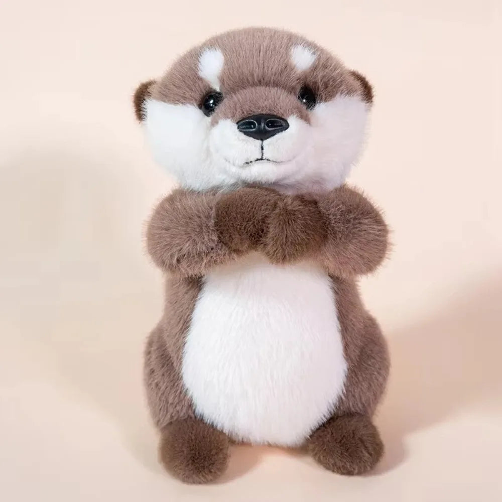 Peluche Loutre Kawaii Anime 15cm, 25cm ou 35cm – Pendentif & Doudou TechVisio