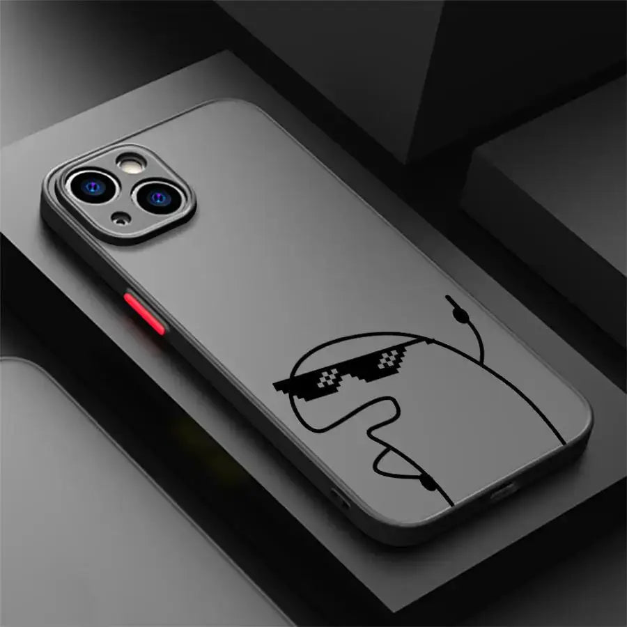 Coque iPhone Cartoon Matchman – Mat Anti-Choc PC+TPU TechVisio