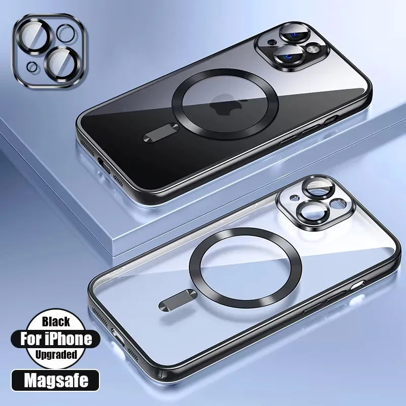Coque iPhone BYGJMY – Silicone Ultra-Fine | MagSafe | 6 Coloris | 11-16