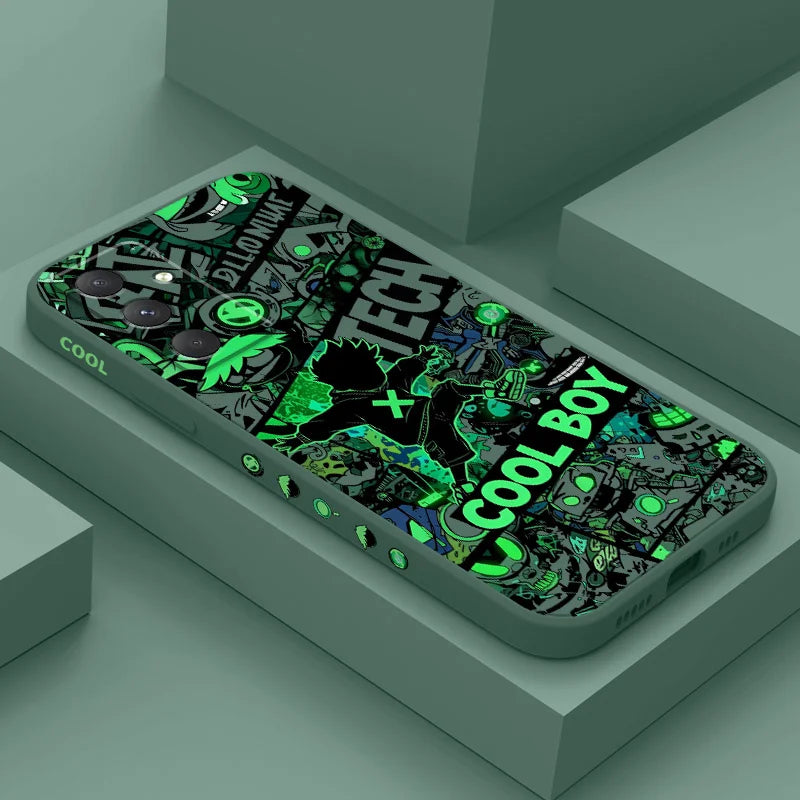 Coque Samsung Galaxy A Série – Graffiti Cool Guy Anti-Choc PC+TPU