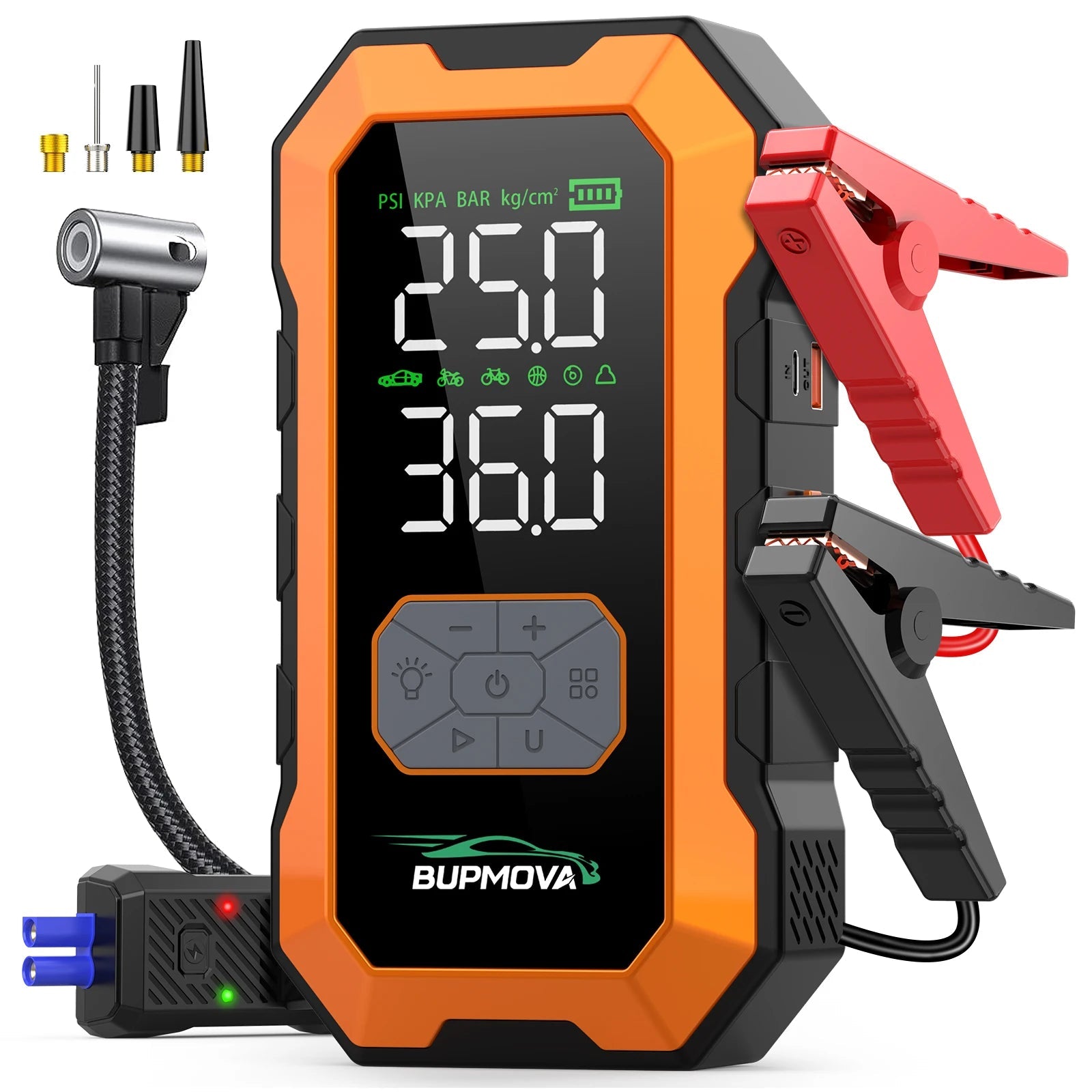 New Wireless Car Air Compressor Air Pump Electric Tire Inflator Pump for Motorcycle Bicycle Boat AUTO Tyre Balls Inflatable TechVisio