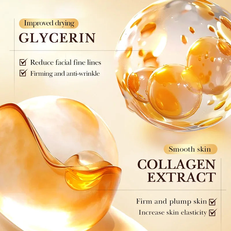 SADOER 24K Golden Collagen Serum for face Moisturizing Anti Wrinkles Hydrating Anti-aging Facial Essence Skin Care Products TechVisio