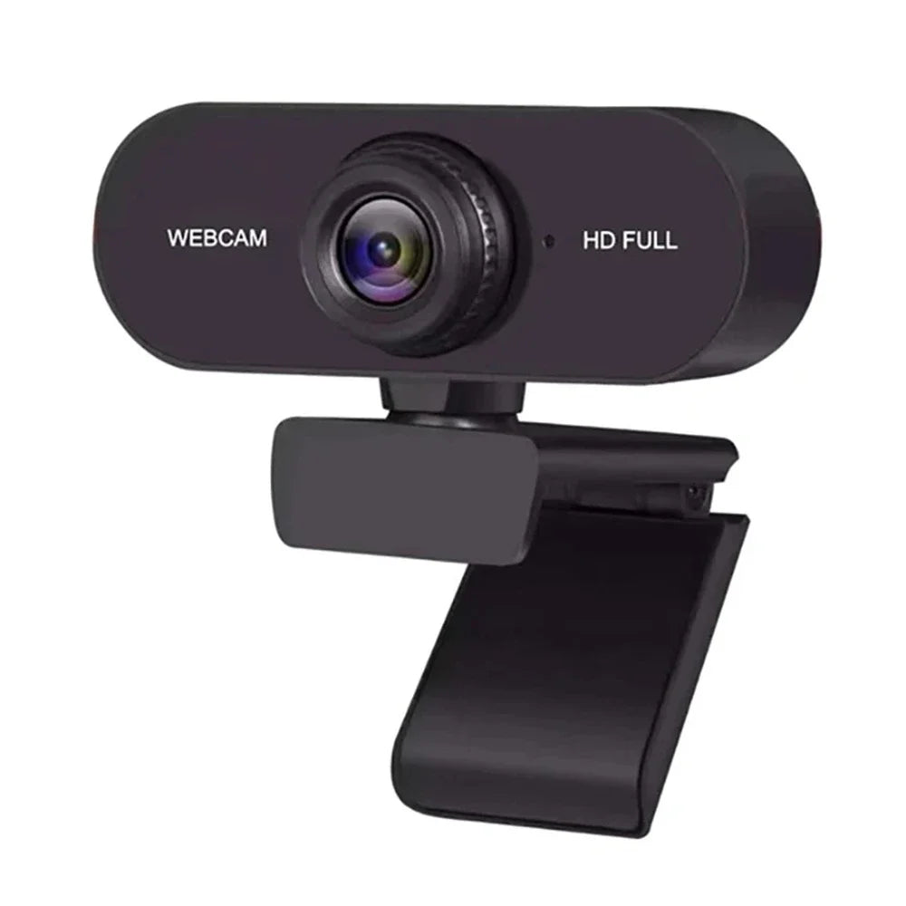 Webcam USB HD Autofocus – 480P à 2K, Micro Intégré, PC/Laptop/Mac