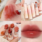8 Colors Jelly Lip Glaze Mirror Water Lipstick Long Lasting Moisturising Lipstick Pen Waterproof Non-stick Cup Korean Cosmetics TechVisio
