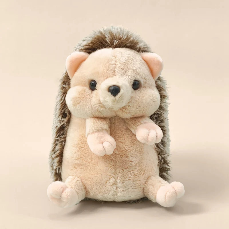 Adorable Hedgehog Plush Toy Stuffed Animal Sleeping Companion Doll for Room Decor Cute Birthday Gift TechVisio