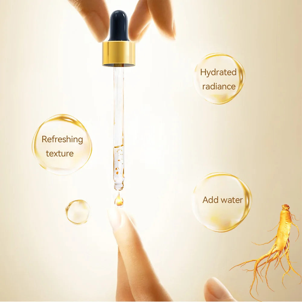 100ml 24k Gold Hyaluronic Acid Nicotinamide Face Serum Anti Aging Facial Lifting Collagen Essence Skin Care Whitening Serum TechVisio
