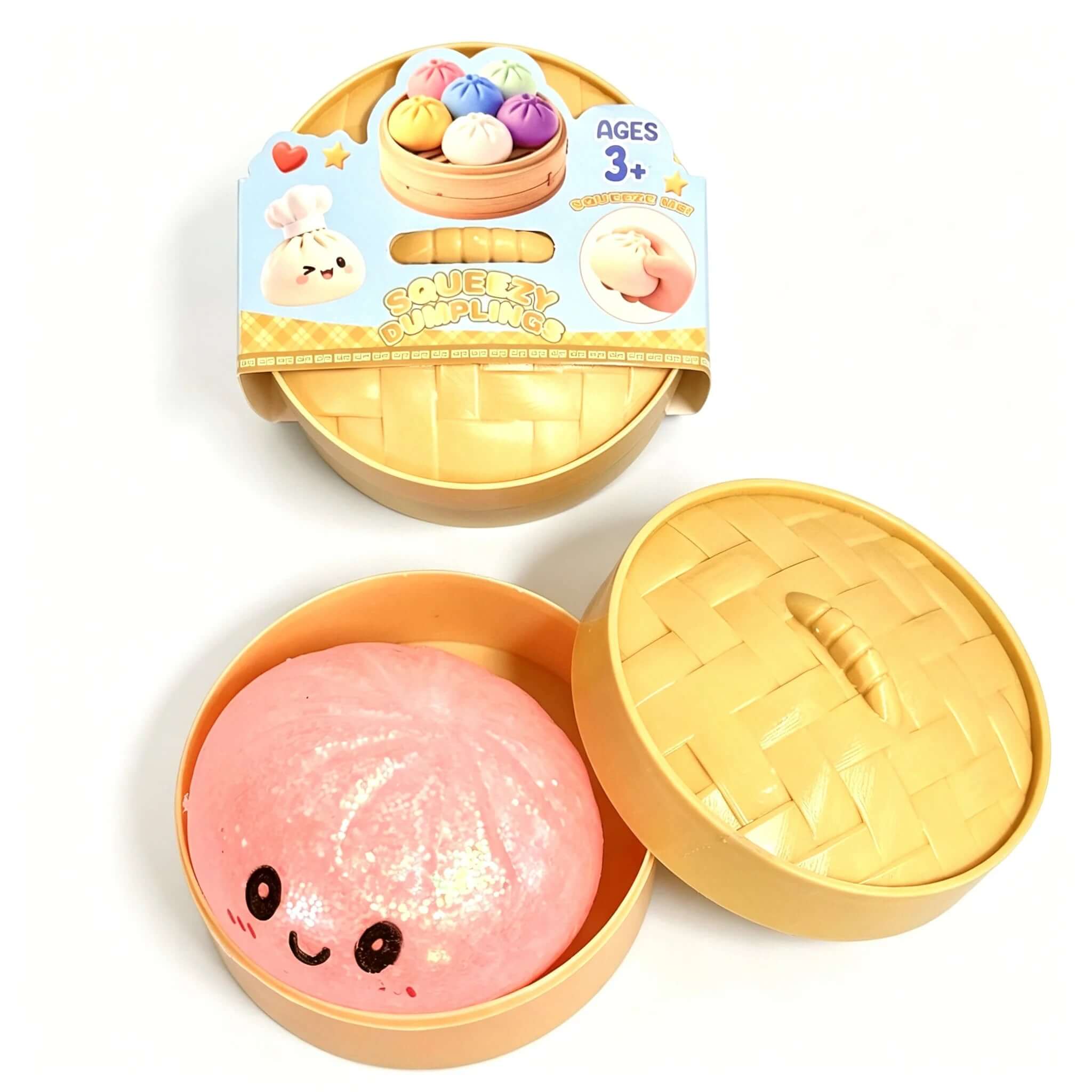 Dumpling Squishy Mysteries Dumplings Stress Relief Fidget Toys Home Office Desk Accessories Party Gift Mystery Dumpling Squishy TechVisio