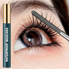 4D Mascara, Black, Waterproof, Ultra-Long, Volumizing, Long-Lasting Smudge-Proof, Perfect Festivals and Special Occasions TechVisio