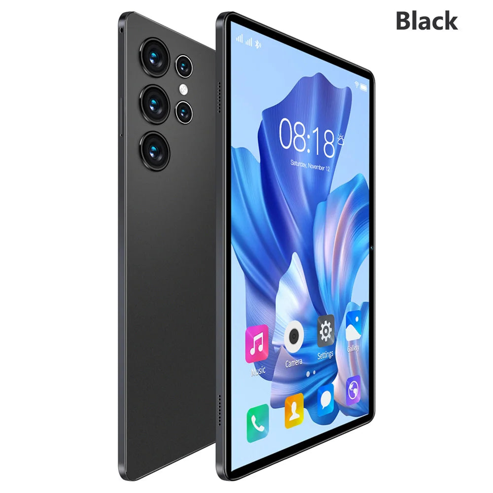 BDF-H39 New Upgraded Version 5G Android Tablets 10.1 Inch Octa Core 6GB+128GB Rom 4G Dual SIM Dual WiFi Education Tablet 6000mAh TechVisio