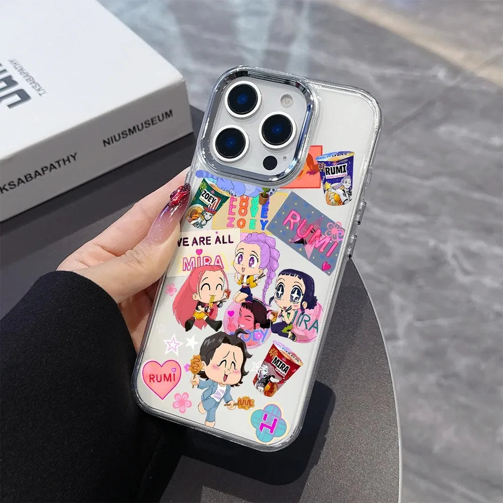Coque iPhone Anime KPop Demon Hunter – Silicone Transparent