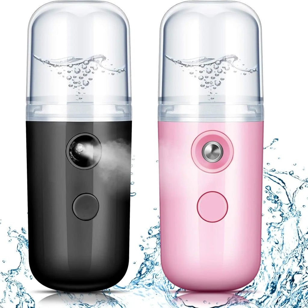 Nano Mister 30 ml Mini Face Humidifier Portable Facial Sprayer USB Rechargeable Handy Skin Care Machine for Face Hydrating TechVisio