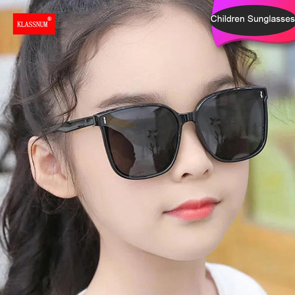 Boys Sunglasses Children Oversize Sunglasses Girls Sun Glasses Vintage Baby Round Eyeglasses Black Oculos Eyewear UV400 2026 New TechVisio