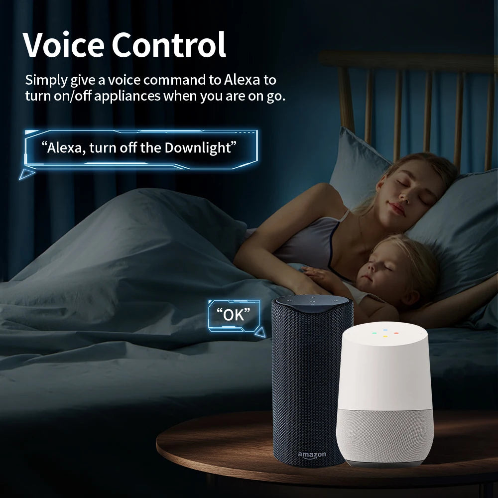 TNCE Tuya Smart Plug – WiFi/Zigbee 3.0 | 16A/20A | Alexa Google Home
