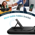 For Magsafe Magnetic Wireless Charging Case for IPhone 16 15 14 13 12 11 Pro Max Plus 16e Armor Stand Slide Lens Protector Cover TechVisio