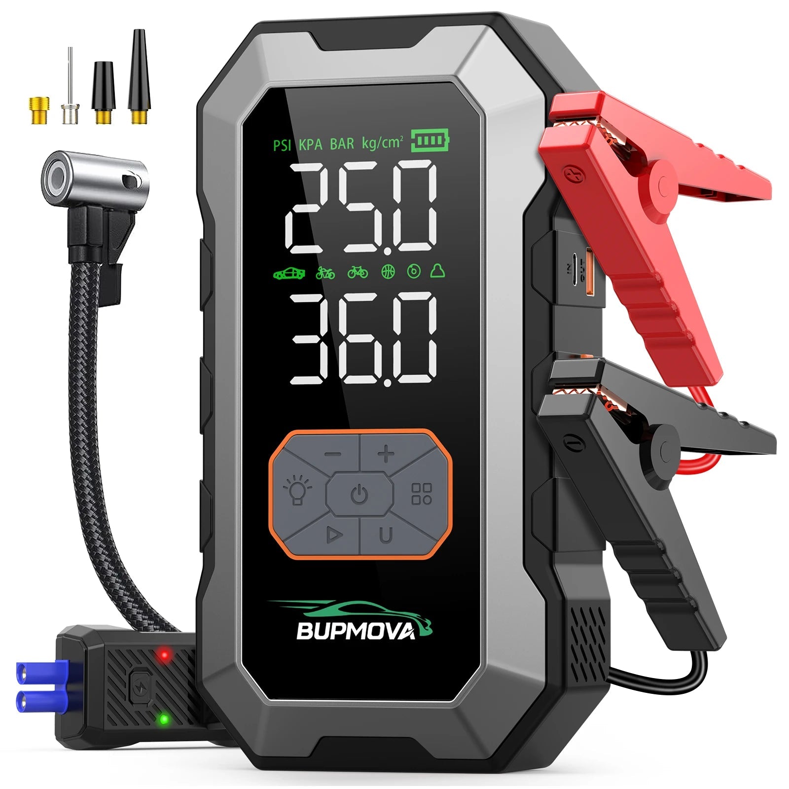 New Wireless Car Air Compressor Air Pump Electric Tire Inflator Pump for Motorcycle Bicycle Boat AUTO Tyre Balls Inflatable TechVisio