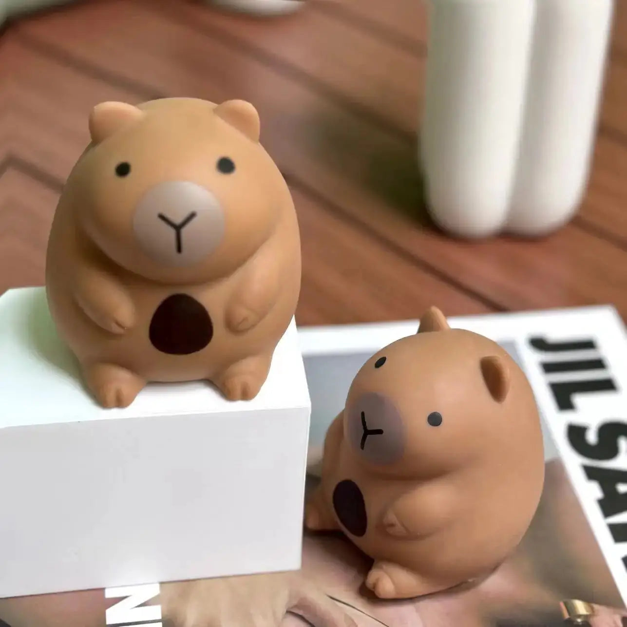 Mini Squishy Capybara Kawaii – Anti-stress Slow Rebound Fidget Toy TechVisio